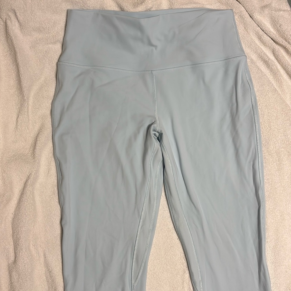 lululemon athletica Blue Leggings High-Waisted Performance